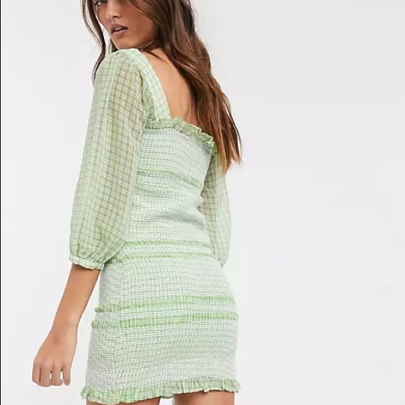 CAPULET Siobhan Checkered Mini Dress XS - Picture 2 of 5